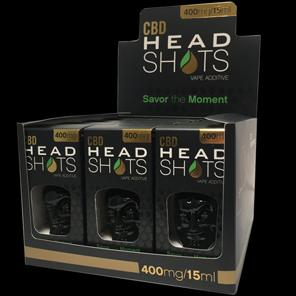 Head Shots CBD 400mg - 15ml (BOX - 12 Units)