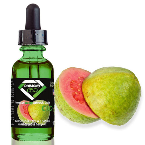 Diamond CBD Guava flavor (50mg-550mg) - 15ml