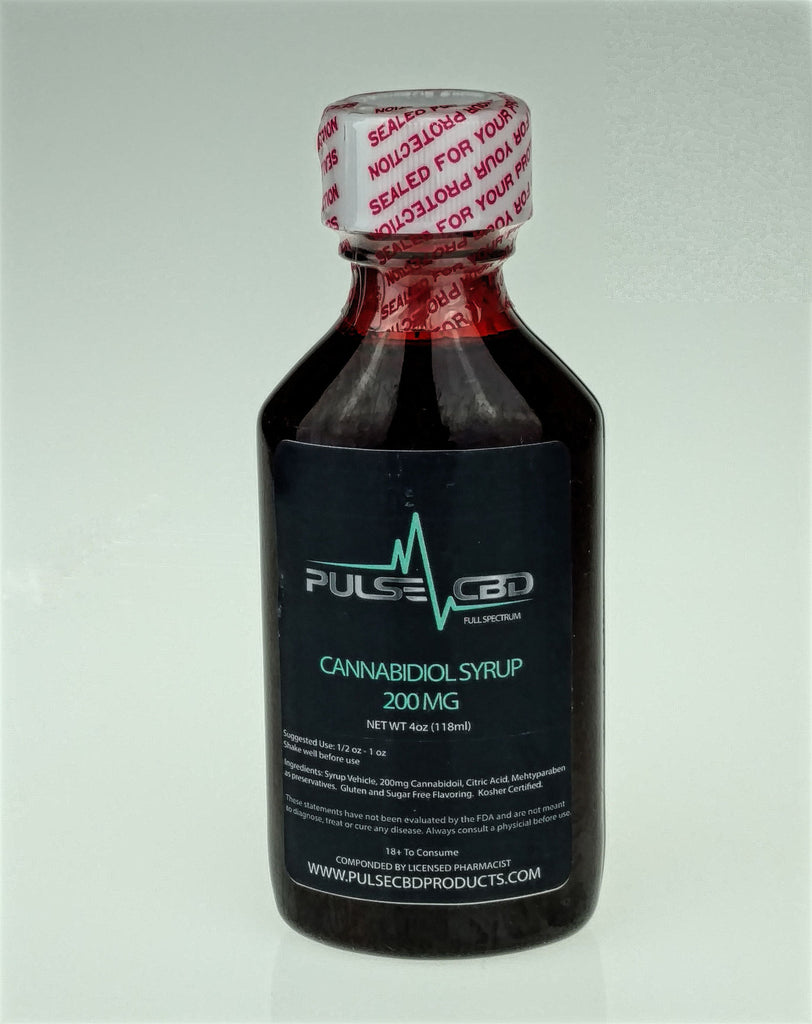 Pulse CBD Syrup 200mg - Full Spectrum