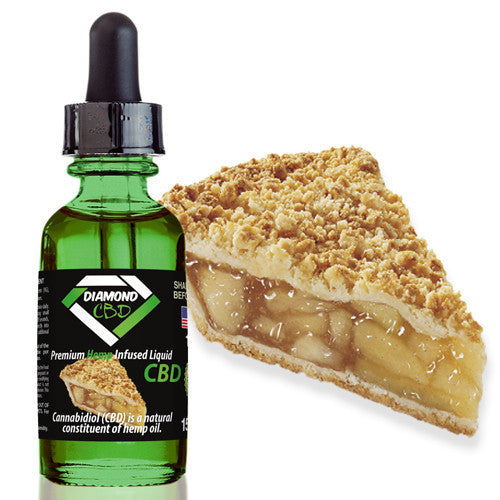 Diamond CBD Apple Pie flavor (50mg-550mg) - 15ml