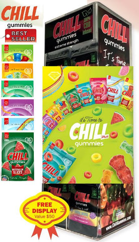 Chill Gummies Plus display (72pcs)