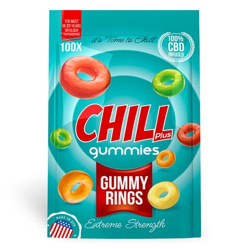 Chill Gummies Plus display (72pcs)