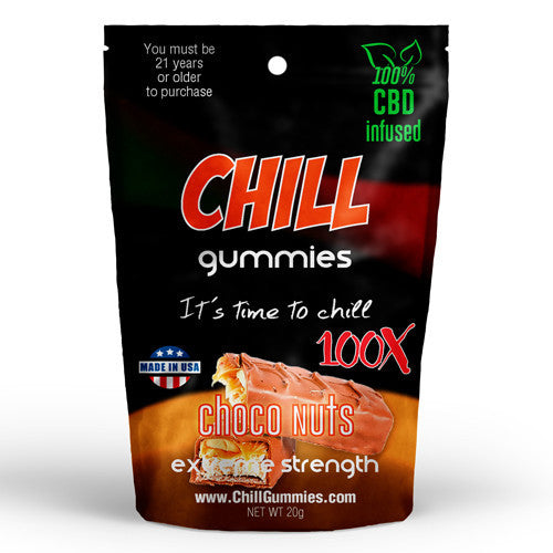 CHILL GUMMIES - CBD INFUSED CHOCO NUTS (Box of 12)