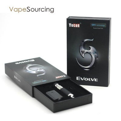 Yocan Evolve Plus Vaporizer Bho Oil Wax Pen Portable Quartz 2x Coil Bl –  Bakebros