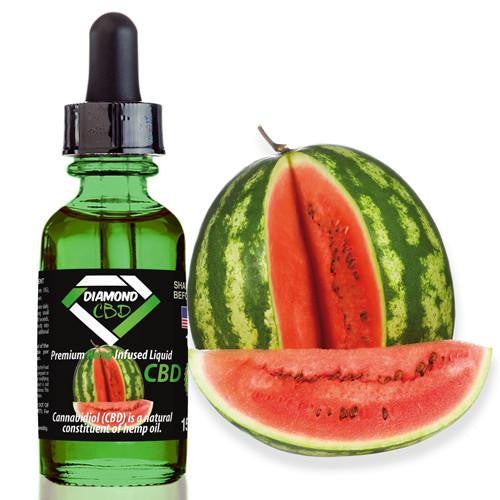 Diamond CBD Watermelon flavor (50mg-550mg) - 15ml